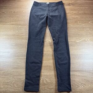 Vince Pants Womens Small Gray Slim Stretch Pull On Minimalist Casual